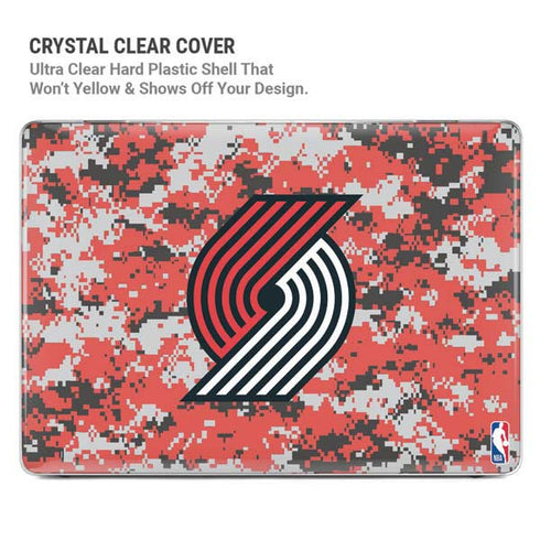 NBA Portland Trail Blazers Digi Camo MacBook Pro 14in (2021-24) Case plus Skin