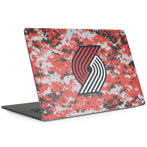 NBA Portland Trail Blazers Digi Camo MacBook Skins