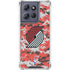 NBA Portland Trail Blazers Digi Camo Moto G 5G (2025) Clear Case