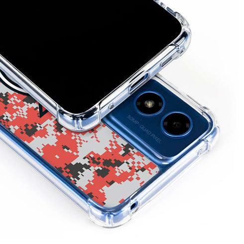 NBA Portland Trail Blazers Digi Camo Moto G 5G (2024) Clear Case