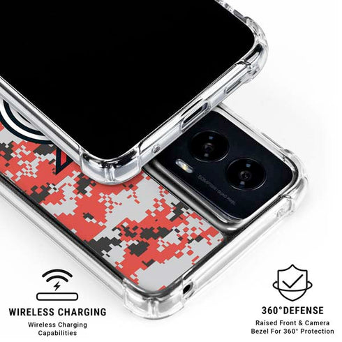 NBA Portland Trail Blazers Digi Camo Moto G Power 5G (2024) Clear Case