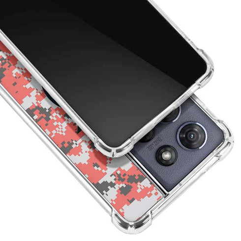 NBA Portland Trail Blazers Digi Camo Moto G Stylus 5G (2025) Clear Case