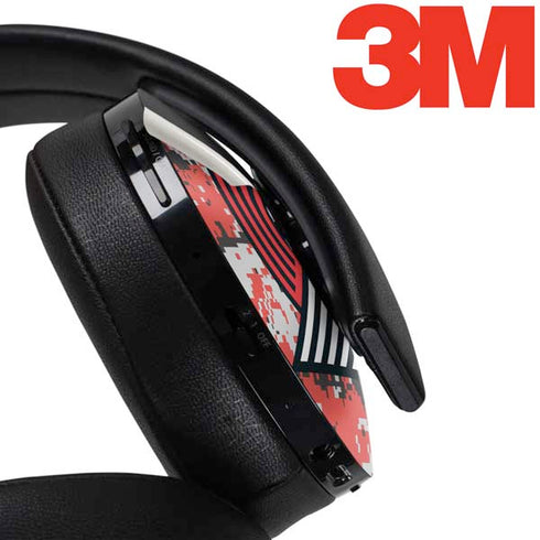 NBA Portland Trail Blazers Digi Camo PlayStation 4 Gold Wireless Headset Skin