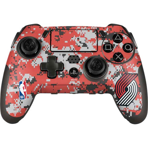 NBA Portland Trail Blazers Digi Camo PlayStation Scuf Vantage 2 Controller Skin