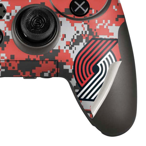 NBA Portland Trail Blazers Digi Camo PlayStation Scuf Vantage 2 Controller Skin