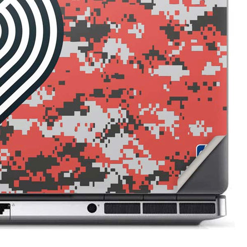 NBA Portland Trail Blazers Digi Camo Dell Precision Skin