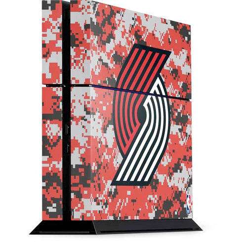 NBA Portland Trail Blazers Digi Camo PlayStation PS4 Skins