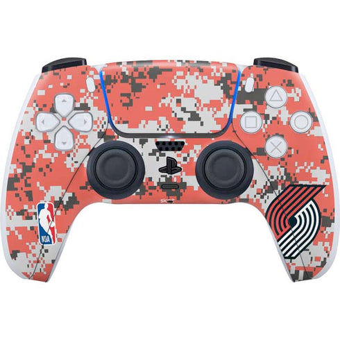 NBA Portland Trail Blazers Digi Camo PlayStation PS5 Skins
