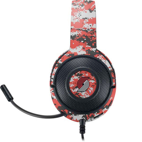 NBA Portland Trail Blazers Digi Camo Razer Kraken X Skin