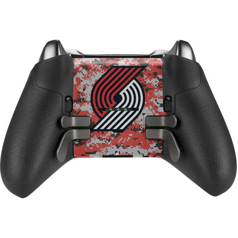 NBA Portland Trail Blazers Digi Camo Xbox Elite Wireless Controller Series 2 Skin