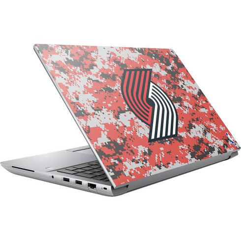 NBA Portland Trail Blazers Digi Camo HP ZBook Fury 16 G10 Skin