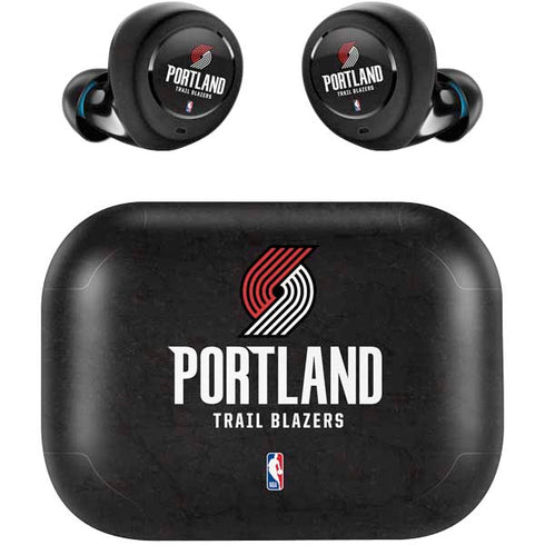 NBA Portland Trail Blazers Distressed Amazon Echo Buds Skin