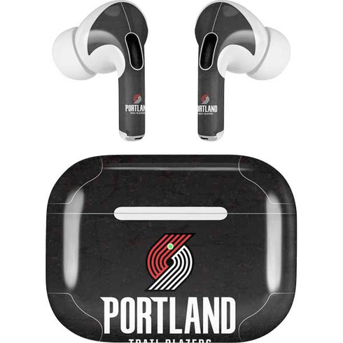NBA Portland Trail Blazers Distressed Apple AirPods Pro Skin