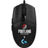 NBA Portland Trail Blazers Distressed G203 Prodigy RGB Wired Gaming Mouse Skin