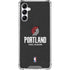 NBA Portland Trail Blazers Distressed Gabb Phone 4 Clear Case