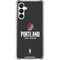 NBA Portland Trail Blazers Distressed Galaxy A16 5G Clear Case