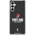 NBA Portland Trail Blazers Distressed Galaxy A16 5G Clear Case