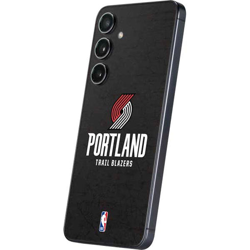 NBA Portland Trail Blazers Distressed Galaxy A16 5G Skin