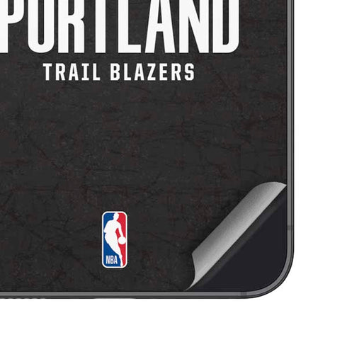 NBA Portland Trail Blazers Distressed Galaxy A16 5G Skin