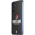 NBA Portland Trail Blazers Distressed Galaxy A35 5G Skin