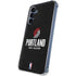 NBA Portland Trail Blazers Distressed Galaxy A55 5G Clear Case