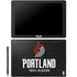 NBA Portland Trail Blazers Distressed Galaxy Book 12in Skin