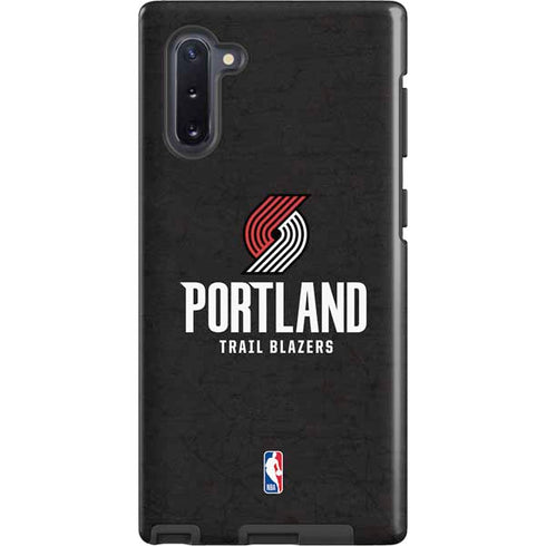 NBA Portland Trail Blazers Distressed Galaxy Cases