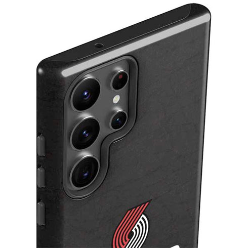 NBA Portland Trail Blazers Distressed Galaxy S23 Ultra Pro Case