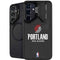NBA Portland Trail Blazers Distressed Galaxy S24 FE Kickstand Case