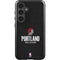 NBA Portland Trail Blazers Distressed Galaxy S25 Impact Case