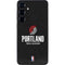 NBA Portland Trail Blazers Distressed Galaxy S25 Plus Skin