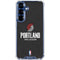 NBA Portland Trail Blazers Distressed Galaxy S25 Clear Case