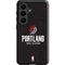 NBA Portland Trail Blazers Distressed Galaxy S26 Impact Case