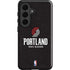 NBA Portland Trail Blazers Distressed Galaxy S26 Impact Case