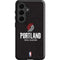 NBA Portland Trail Blazers Distressed Galaxy S26 Plus Impact Case