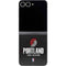 NBA Portland Trail Blazers Distressed Galaxy Z Flip6 Skin
