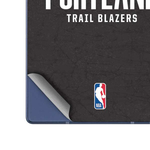 NBA Portland Trail Blazers Distressed Galaxy Z Fold6 Skin