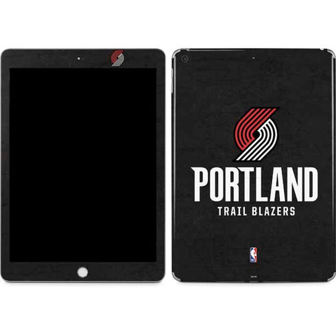 NBA Portland Trail Blazers Distressed Apple iPad Skin