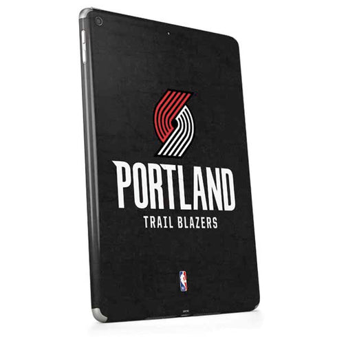 NBA Portland Trail Blazers Distressed Apple iPad Skin