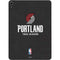 NBA Portland Trail Blazers Distressed Apple iPad Air Skin