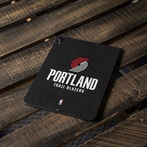 NBA Portland Trail Blazers Distressed Apple iPad Pro Skin