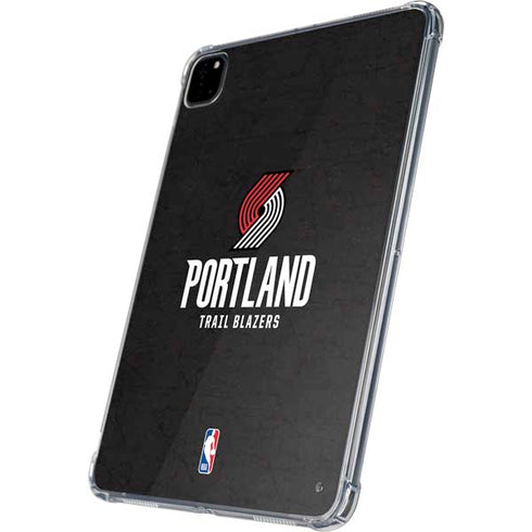 NBA Portland Trail Blazers Distressed iPad Pro 11in (2024) Clear Case