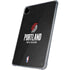 NBA Portland Trail Blazers Distressed iPad Pro 11in (2024) Clear Case