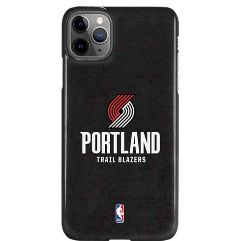 NBA Portland Trail Blazers Distressed iPhone Cases
