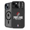 NBA Portland Trail Blazers Distressed iPhone 15 Kickstand Case