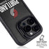 NBA Portland Trail Blazers Distressed iPhone 15 Pro Kickstand Case