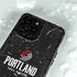 NBA Portland Trail Blazers Distressed iPhone 15 Pro Waterproof Case