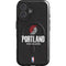 NBA Portland Trail Blazers Distressed iPhone 16 Magsafe Impact Case