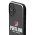 NBA Portland Trail Blazers Distressed iPhone 16 Plus Impact Case