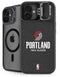 NBA Portland Trail Blazers Distressed iPhone 16 Plus Kickstand Case